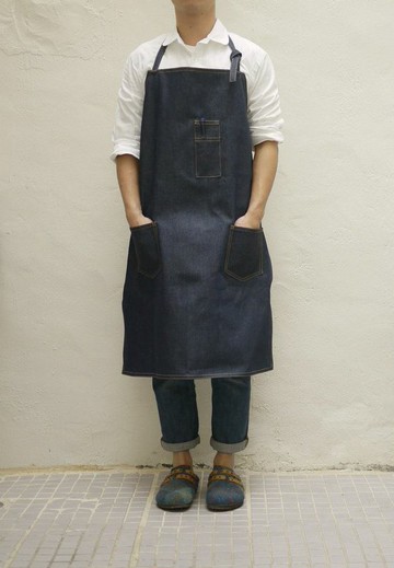 生活商社 牛仔口袋工作圍裙