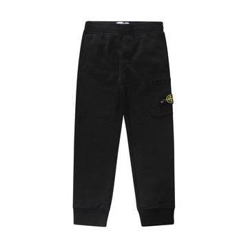 Stone Island - Black Cotton Track Pants