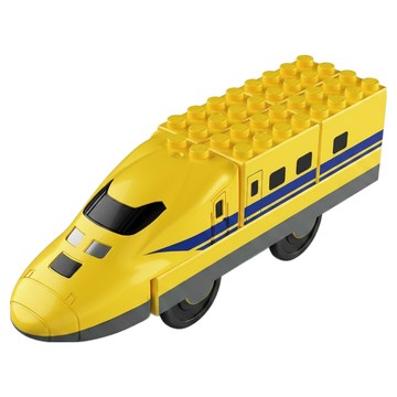 TAKARA TOMY 多美積木 黃博士火車 TW90264  多色系  1個