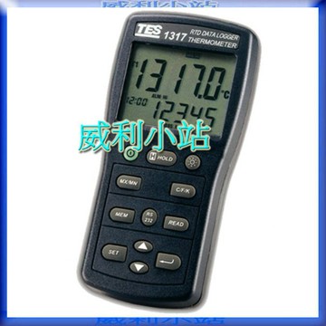 【威利小站】泰仕TES-1317  TES1317白金電阻溫度錶 白金電阻溫度計 白金溫度測棒