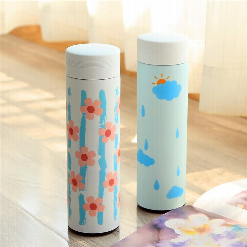 日本の保温カップの女性ins原宿の風のかわいいコップの女子学生韓国版は簡単にステンレスのコップの少女の心を予約します 通販 Lineポイント最大1 0 Get Lineショッピング