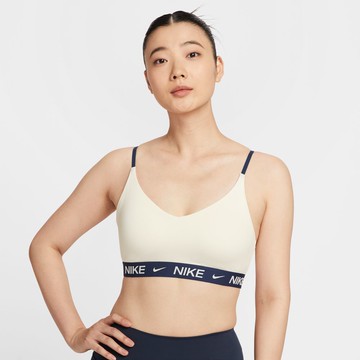 NIKE AS W NK DF INDY LGT SPT BRA GC 女運動內衣 白-II0467047