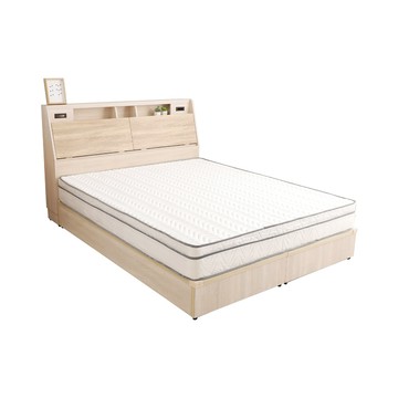 本木-夏露 雙色房間三件組-雙人加大6尺 床墊+床頭+六分底雙大6尺