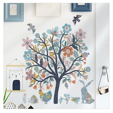 波西米花樹 pvc 壁貼. 60X85排版.訂單須滿100nt.才成立出貨