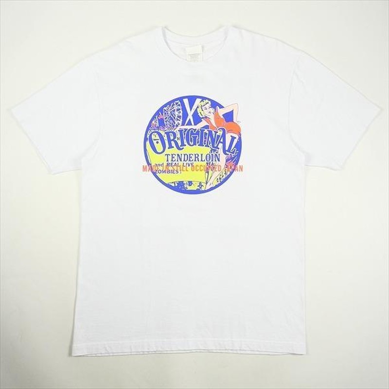 TENDERLOIN テンダーロイン 直営店限定TEE C.S Tシャツ 白 Size 【L