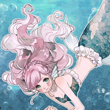 原創貼紙【人魚公主】
