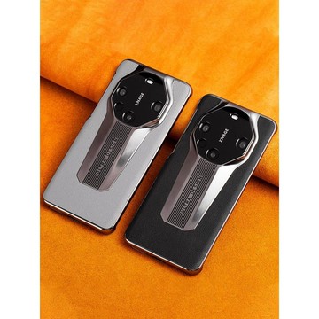 免運 手機保護殼 適用華為Mate60Pro電鍍磨砂高端手機殼60RS非凡大師輕奢商務防摔 最低價 快速出貨