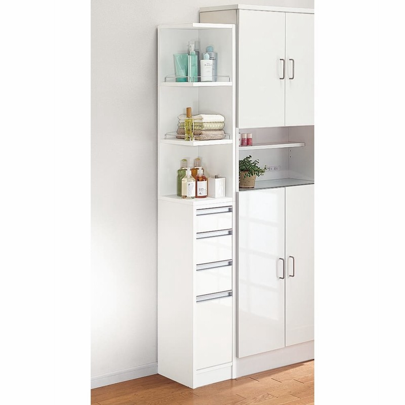 取り出しやすい２面オープン隙間収納庫 奥行29 5cm 幅12cm 通販 Lineポイント最大get Lineショッピング