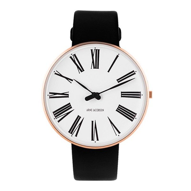 アルネ・ヤコブセン腕時計 ARNE JACOBSEN Roman Rose Gold Watch ...