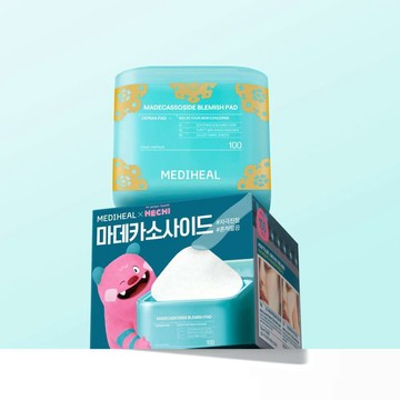 [HECHI EDITION] MEDIHEAL Madecassoside Blemish Pad 100 Pads Set (+Sticker)