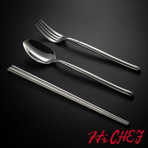 《掌廚HiCHEF》雅典316不繡鋼 餐具組(3入 叉 匙 筷)