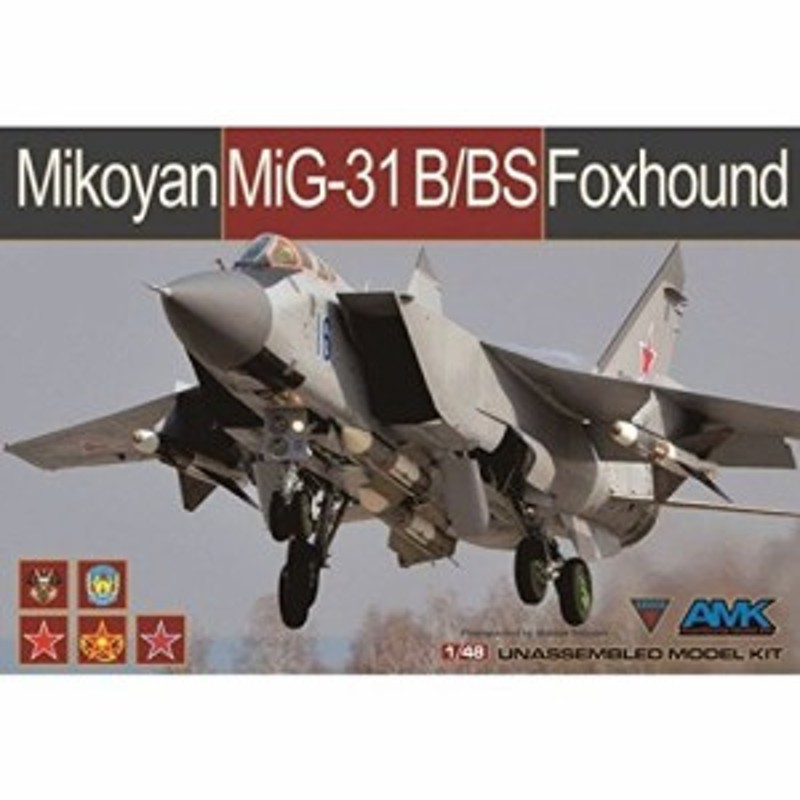 アバンギャルドモデル 1/48 ミコヤーン MiG-31B/BS フォックスハウンド