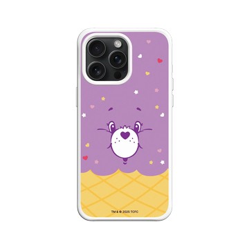 iPhone 15 Pro Max SolidX 白 - Care Bears - 冰淇淋 - Share Bear