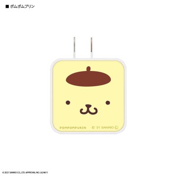 【震撼精品百貨】Pom Pom Purin 布丁狗~日本三麗鷗SANRIO 布丁狗可折疊式充電器*51571