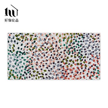 【好物良品】藝術系列《繽紛塗鴉》㊣獨家設計㊣大尺寸可剪裁玄關大門絲圈刮泥墊｜可訂製尺寸請聯繫LINE客服@haowu