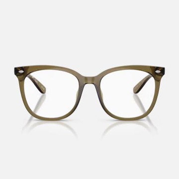 【RayBan 雷朋】方形膠框光學眼鏡(RX4379VD-8445 53mm)