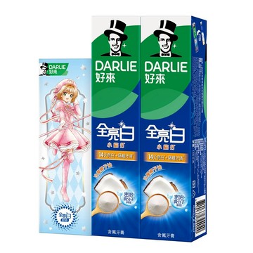 好來全亮白牙膏限量超值組-密泡小蘇打