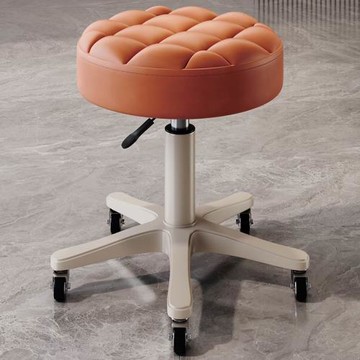 萬向滑輪矮凳旋轉升降大工椅理發店美甲凳酒吧凳美容院專用圓凳子