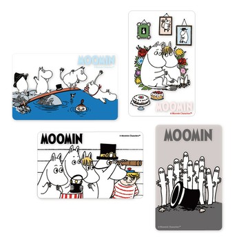 一卡通PLUS - MOOMIN 特效系列 - 跳水 / 眺望 / 在一起 / 溜溜