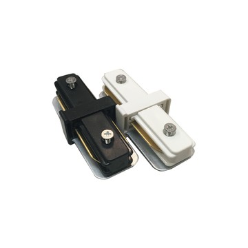 2入 軌道 一字 I字 白色 軌道接頭