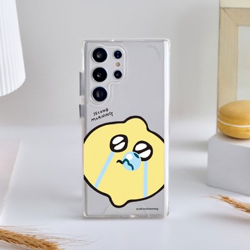 Second Morning哭哭檸萌防摔透明SAMSUNG手機殼