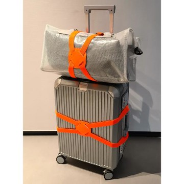 行李箱綁帶彈力雙肩包箱拉桿箱固定帶旅游箱保護繩扎帶卡扣式束帶