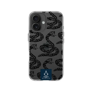 iPhone 16 Clear 透明 - Assassin's Creed - Assassin's Creed Mirage® - Snake Calligraphy
