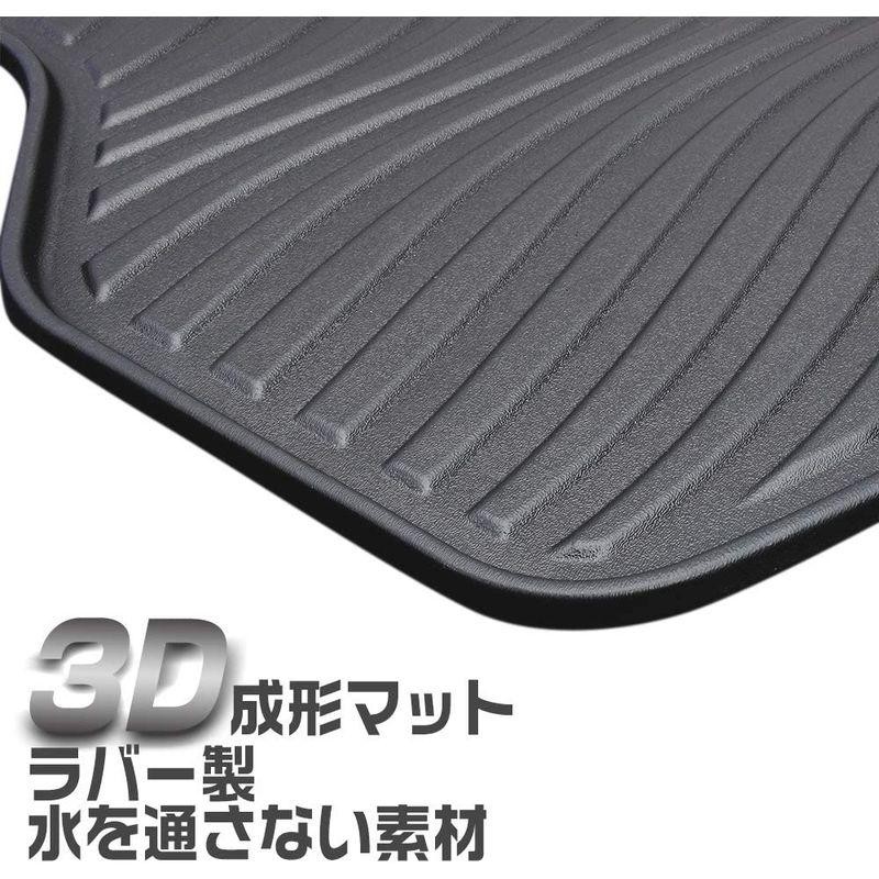 アウトドア用品 HARRIER 80 新型ハリアー80 一列目用3Dマット 汚れ防止