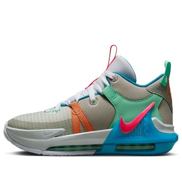 (GS) Nike LeBron Witness 7 'Grey Fog Multi-Color'