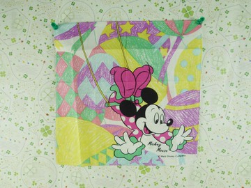 【震撼精品百貨】Micky Mouse 米奇/米妮  手帕-粉彩 震撼日式精品百貨