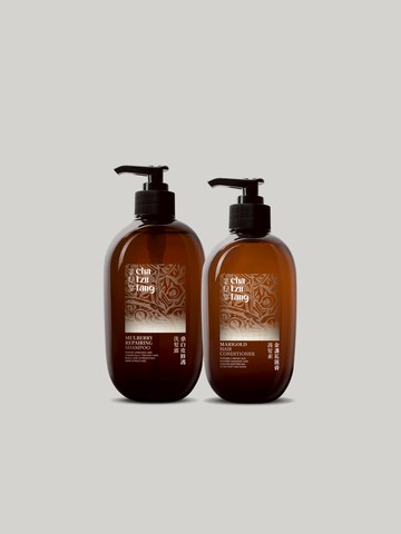 【修護光澤組】桑白皮修護洗髮露500mL＋金盞花滋養護髮素330mL