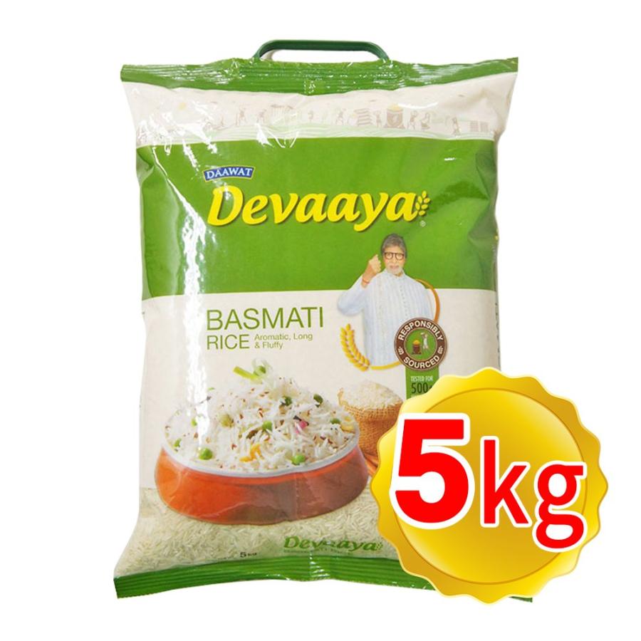 インド産 Devaaya バスマティライス 5kg インド料理 アジアン食品 インドカレー ディバヤ 送料無料