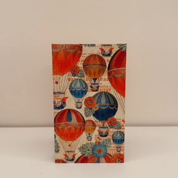 熱氣球 法式手工書