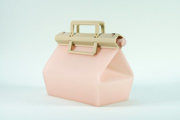 環保食物袋 - 玫瑰紅