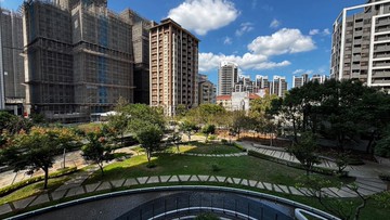 青埔A19商圈捷運面公園景觀國璽苑2+1房露臺戶｜桃園市中壢區領航北路二段