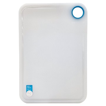 CHAHUA 茶花 銀離子抗菌防黴雙面砧板 導流凹槽設計  44 x 30 x 0.9cm  1個  白色