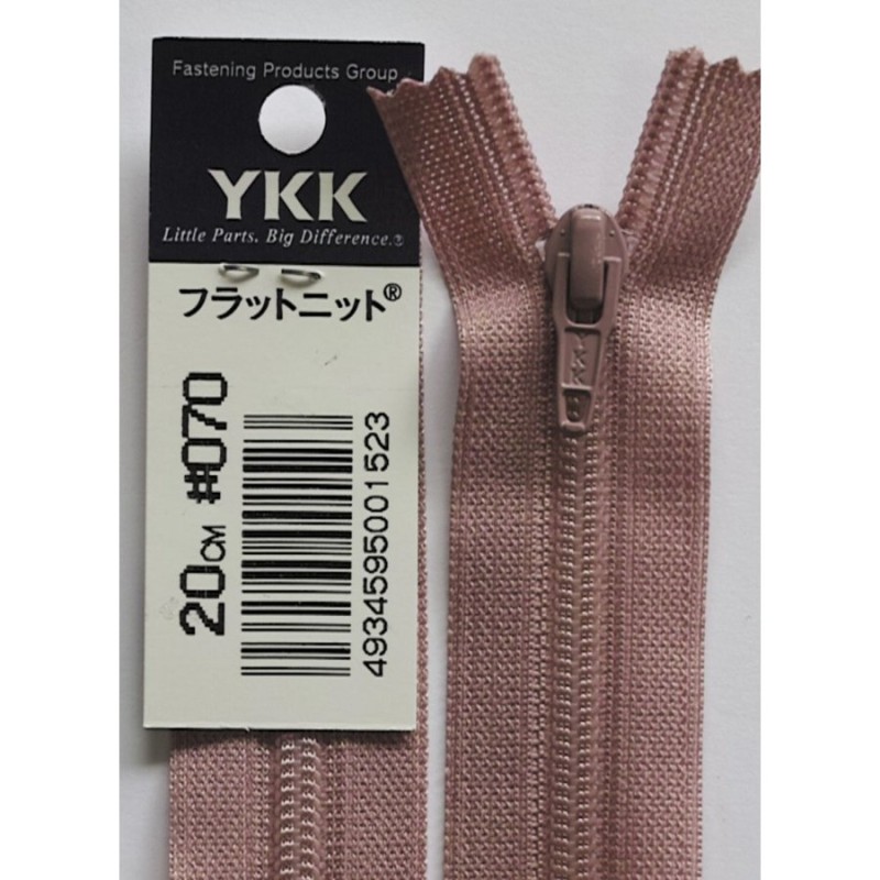 YKK フラットニットファスナー 20CM 070 通販 LINEポイント最大GET | LINEショッピング