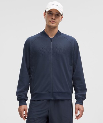 Engineered Knit Mesh Tennis Jacket Size XL