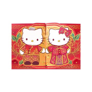 香港正版三麗鷗HelloKitty大口仔雙子星婚禮結婚賀禮金紅包封祝福