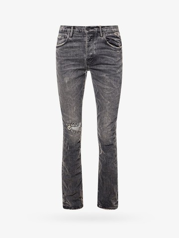 Cotton trouser with ripped effect - PURPLE BRAND - gender_Man