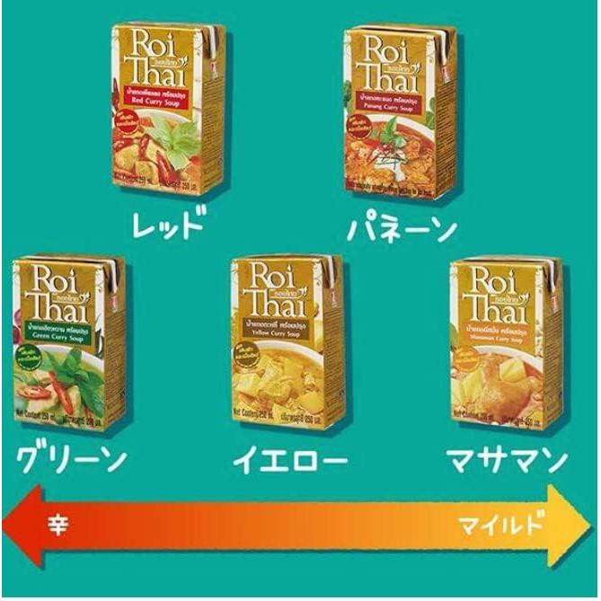 Roi Tai ロイタイ カルディ レッドカレー250ml×4個