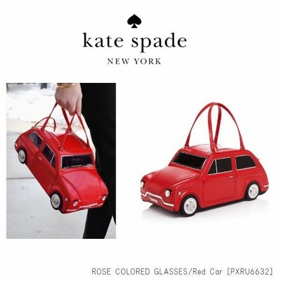 Kate Spade ケイトスペードROSE-COLORED GLASSES red car 