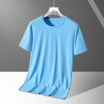 【巴黎精品】現貨+預購 T恤短袖上衣-冰絲速乾寬鬆百搭男女裝10色a1eo16