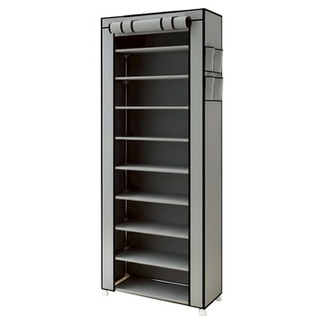 組合式鞋櫃  02 銀灰色  10層