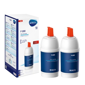 BRITA 官方直營 mypure P1000硬水軟化型濾芯(二入)