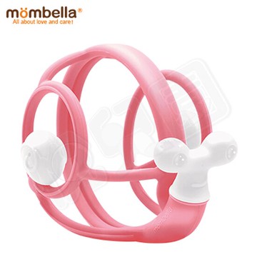 英國 Mombella 卷卷蝸固齒器(粉紅)【悅兒園婦幼生活館】