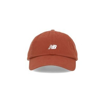 New Balance Hat 橘色 小logo 遮陽 運動 休閒 棒球帽 老帽 帽子 LAH51004CNN