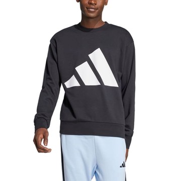 【Adidas 愛迪達】 M BL FT SWT 圓領長袖T恤 運動 休閒 男 - JE8949