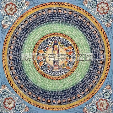 千手觀音壇城十字繡新款唐卡曼陀羅壇場藏傳佛教菩薩5d鉆石畫