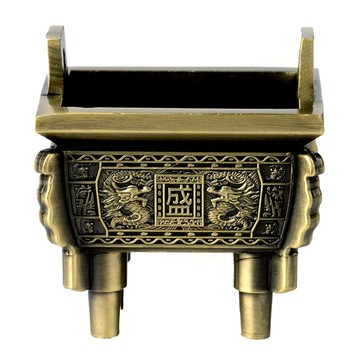 洛陽牡丹 熱銷 香爐鼎供佛仿古迷你家用香薰爐小號供奉藏香線香爐香插